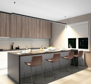 DK9304-BK Линейный светильник 72W 3000mm 4000K, черный в Коротчаево - korotchaevo.ok-mebel.com | фото 5