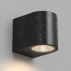 DK9790-BK Настенный уличный светильник NARVIK, IP44, GU10 LED, до 15 Вт, черный, алюминий в Коротчаево - korotchaevo.ok-mebel.com | фото 3
