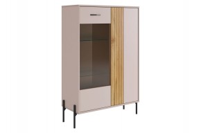 ДОМИНИКА Комод (со стеклом) в Коротчаево - korotchaevo.ok-mebel.com | фото