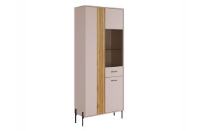 ДОМИНИКА Шкаф двухдверный (со стеклом) в Коротчаево - korotchaevo.ok-mebel.com | фото