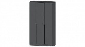 ЭЛЕГАНТ Шкаф 3х створчатый (графит) в Коротчаево - korotchaevo.ok-mebel.com | фото