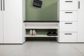 ЭЙР прихожая (модульная) Белый Шагрень в Коротчаево - korotchaevo.ok-mebel.com | фото 23