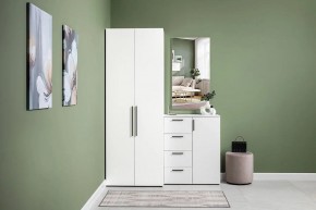 ЭЙР прихожая (модульная) Белый Шагрень в Коротчаево - korotchaevo.ok-mebel.com | фото 26