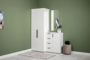 ЭЙР прихожая (модульная) Белый Шагрень в Коротчаево - korotchaevo.ok-mebel.com | фото 3