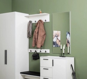 ЭЙР прихожая (модульная) Белый Шагрень в Коротчаево - korotchaevo.ok-mebel.com | фото 33