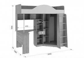 ФЭНТЕЗИ Набор мебели (Детский комплекс) в Коротчаево - korotchaevo.ok-mebel.com | фото 2