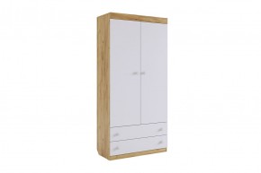ФОРСАЖ К2 Детский гарнитур (крафт золотой/белый) в Коротчаево - korotchaevo.ok-mebel.com | фото 17