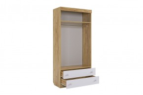 ФОРСАЖ К2 Детский гарнитур (крафт золотой/белый) в Коротчаево - korotchaevo.ok-mebel.com | фото 18