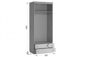 ФОРСАЖ К2 Детский гарнитур (крафт золотой/белый) в Коротчаево - korotchaevo.ok-mebel.com | фото 4