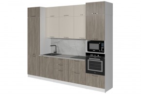 ФЬЮДЖИ Кухонный гарнитур Экстра (3000 мм) в Коротчаево - korotchaevo.ok-mebel.com | фото 4