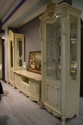 Гостиная Джоконда (крем глянец) 1+ТВ+1 в Коротчаево - korotchaevo.ok-mebel.com | фото 4