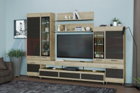 Гостиная Камелия Композиция 3 (Гикори Джексон светлый комбинированный) в Коротчаево - korotchaevo.ok-mebel.com | фото