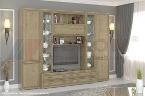 Гостиная Карина Композиция 19 (Гикори Джексон светлый) в Коротчаево - korotchaevo.ok-mebel.com | фото