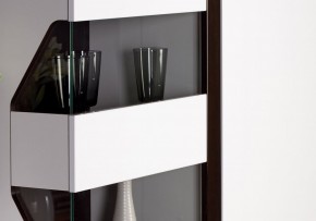 Гостиная Ронда 3 Белый глянец/венге в Коротчаево - korotchaevo.ok-mebel.com | фото 3
