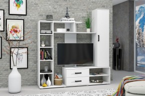 Гостиная Торонто (Белый текстурный) в Коротчаево - korotchaevo.ok-mebel.com | фото 3