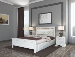 ГРАЦИЯ Кровать из массива 1400 с 2-мя ящиками в Коротчаево - korotchaevo.ok-mebel.com | фото
