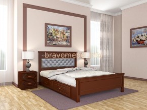 ГРАЦИЯ Кровать из массива 1400 с 2-мя ящиками в Коротчаево - korotchaevo.ok-mebel.com | фото 2