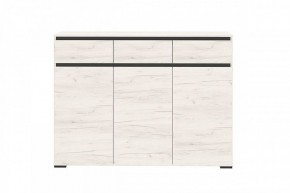 ГРЕТТА Комод 3С3Я 3дв, 3ящ (дуб крафт) в Коротчаево - korotchaevo.ok-mebel.com | фото