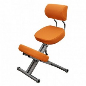 Коленный стул со спинкой Smartstool КМ01ВМ + Чехлы в Коротчаево - korotchaevo.ok-mebel.com | фото 3