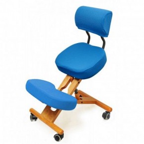 Коленный стул со спинкой Smartstool KW02В + Чехлы в Коротчаево - korotchaevo.ok-mebel.com | фото 2