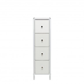Комод Leset Нирита/Хайди узкий 4 ящика в Коротчаево - korotchaevo.ok-mebel.com | фото