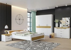 Комод Милана (Белый/Сосна Гранд) в Коротчаево - korotchaevo.ok-mebel.com | фото 3