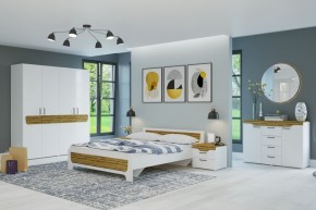 Комод Милана (Белый/Сосна Гранд) в Коротчаево - korotchaevo.ok-mebel.com | фото 4