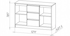 НИЦЦА-5 Комод (НЦ.05) в Коротчаево - korotchaevo.ok-mebel.com | фото 2