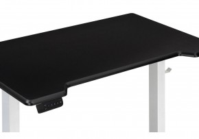 Компьютерный стол Маркос с механизмом подъема 120х75х75 черная шагрень / белый в Коротчаево - korotchaevo.ok-mebel.com | фото 8
