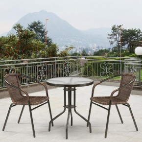 Комплект мебели Асоль-7 TLH-037B/TLH-060 brown-2pcs в Коротчаево - korotchaevo.ok-mebel.com | фото 2