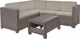 Комплект мебели Прованс угловой (Provence set with coffee table) капучино в Коротчаево - korotchaevo.ok-mebel.com | фото 2