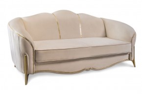 Комплект мягкой мебели Lara 3-1-1 с раскладным механизмом (бежевый/золото) в Коротчаево - korotchaevo.ok-mebel.com | фото 2
