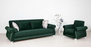 Комплект Роуз ТД 411 диван-кровать + кресло + комплект подушек в Коротчаево - korotchaevo.ok-mebel.com | фото