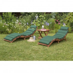 Комплект шезлонги и столик AFM-803A-T133 Beige-Green (2+1) в Коротчаево - korotchaevo.ok-mebel.com | фото