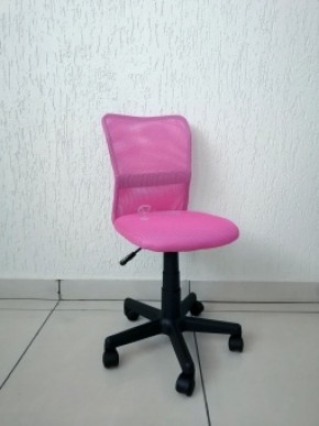 Кресло Barneo K-401 детское (розовая ткань/сетка) в Коротчаево - korotchaevo.ok-mebel.com | фото 1