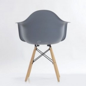 Кресло Barneo N-14 WoodMold серый в Коротчаево - korotchaevo.ok-mebel.com | фото 3