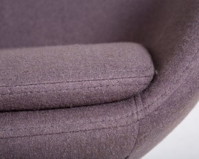 Кресло дизайнерское DOBRIN EGG, серая ткань AF7 в Коротчаево - korotchaevo.ok-mebel.com | фото 11