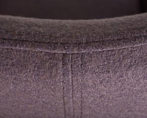 Кресло дизайнерское DOBRIN EGG, серая ткань AF7 в Коротчаево - korotchaevo.ok-mebel.com | фото 12