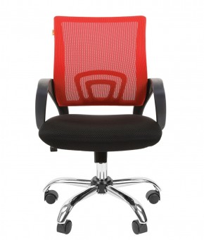 Кресло для оператора CHAIRMAN 696 хром (ткань TW-11/сетка TW-69) в Коротчаево - korotchaevo.ok-mebel.com | фото 2