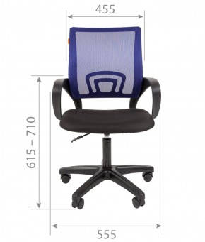 Кресло для оператора CHAIRMAN 696  LT (ткань стандарт 15-21/сетка TW-01) в Коротчаево - korotchaevo.ok-mebel.com | фото 4