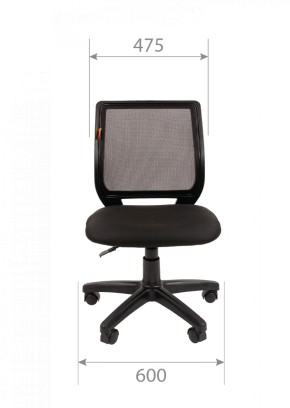 Кресло для оператора CHAIRMAN 699 Б/Л (ткань стандарт/сетка TW-01) в Коротчаево - korotchaevo.ok-mebel.com | фото 6