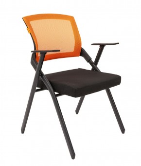 Кресло для посетителей CHAIRMAN NEXX (ткань стандарт черный/сетка DW-66) в Коротчаево - korotchaevo.ok-mebel.com | фото