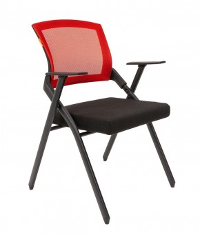 Кресло для посетителей CHAIRMAN NEXX (ткань стандарт черный/сетка DW-69) в Коротчаево - korotchaevo.ok-mebel.com | фото