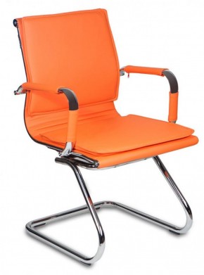 Кресло для посетителя Бюрократ CH-993-Low-V/orange оранжевый в Коротчаево - korotchaevo.ok-mebel.com | фото