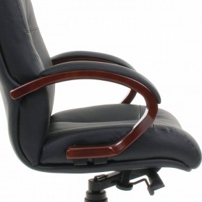 Кресло для руководителя Chairman 421 черный/орех темный, черный в Коротчаево - korotchaevo.ok-mebel.com | фото 5