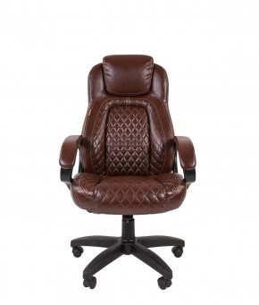 Кресло для руководителя  CHAIRMAN 432 (Экокожа коричневая) в Коротчаево - korotchaevo.ok-mebel.com | фото 2