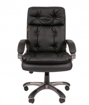Кресло для руководителя  CHAIRMAN 442 (экокожа черная) в Коротчаево - korotchaevo.ok-mebel.com | фото 1