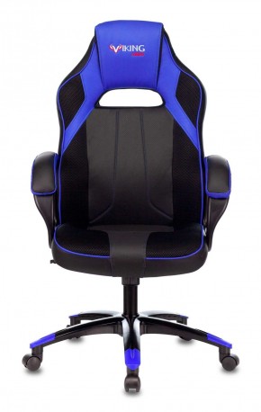 Кресло игровое Бюрократ VIKING 2 AERO BLUE черный/синий в Коротчаево - korotchaevo.ok-mebel.com | фото 2