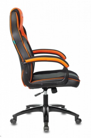 Кресло игровое Бюрократ VIKING 2 AERO ORANGE черный/оранжевый в Коротчаево - korotchaevo.ok-mebel.com | фото 3