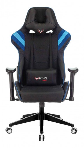 Кресло игровое Бюрократ VIKING 4 AERO BLUE черный/синий в Коротчаево - korotchaevo.ok-mebel.com | фото 3